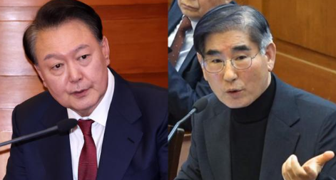 윤석열 김용현 변호인단 반격 법정 공방 내란 공소 논쟁 상징 이미지