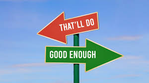 Good enough versus too much trouble consumer decision user experience contrast