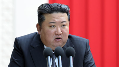 마두로 이후 권력 붕괴 가능성과 김정은 체제 불안정성을 상징하는 이미지