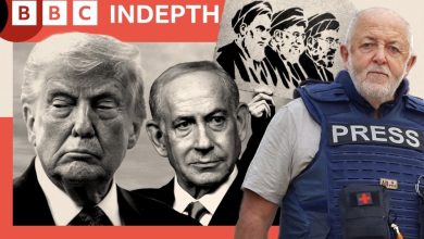 트럼프의 즉흥적 전쟁 리더십과 복잡해진 이란 전황을 상징적으로 보여주는 이미지