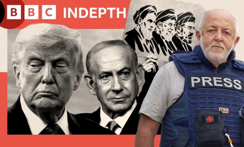 트럼프의 즉흥적 전쟁 리더십과 복잡해진 이란 전황을 상징적으로 보여주는 이미지