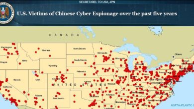 미국 유권자 데이터 접근 의혹과 중국 사이버 영향력 개념 이미지