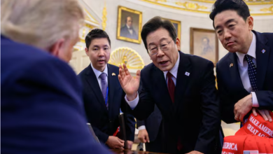 트럼프의 '거래적 외교' 원칙이 한국의 안보 스캔들과 결합했을 때 발생하는 외교적 압박의 전이 과정.