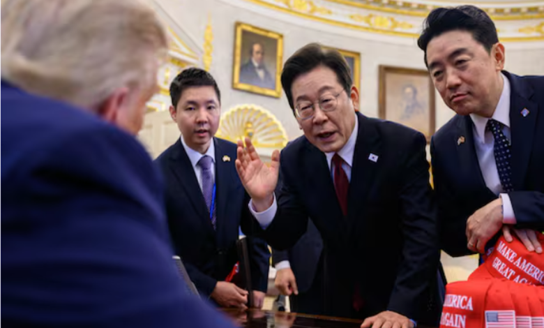 트럼프의 '거래적 외교' 원칙이 한국의 안보 스캔들과 결합했을 때 발생하는 외교적 압박의 전이 과정.