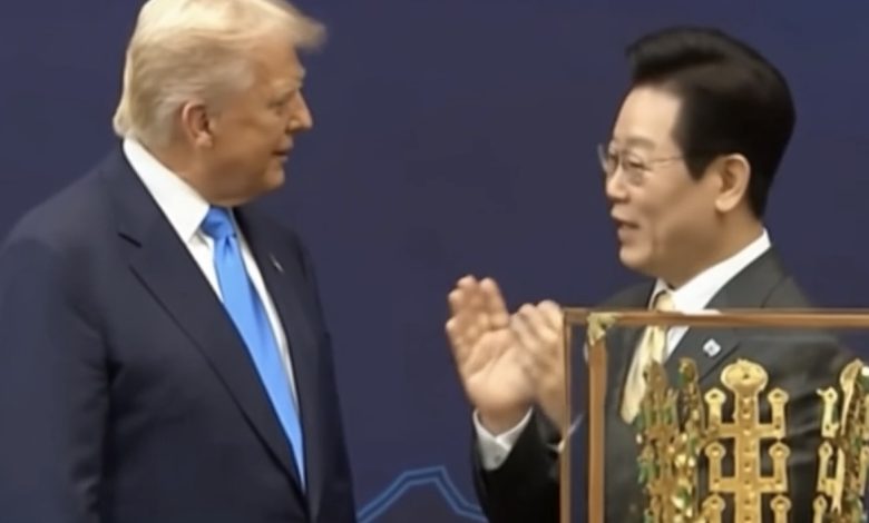 트럼프 압박 이후 이재명 대통령이 이스라엘 인권 이슈를 국제무대로 끌어올리는 외교 구도를 상징하는 이미지