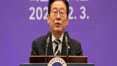 이재명 대통령의 가자지구 영상 공유 논란과 이스라엘 외무부 반발을 상징적으로 보여주는 외교 갈등 이미지