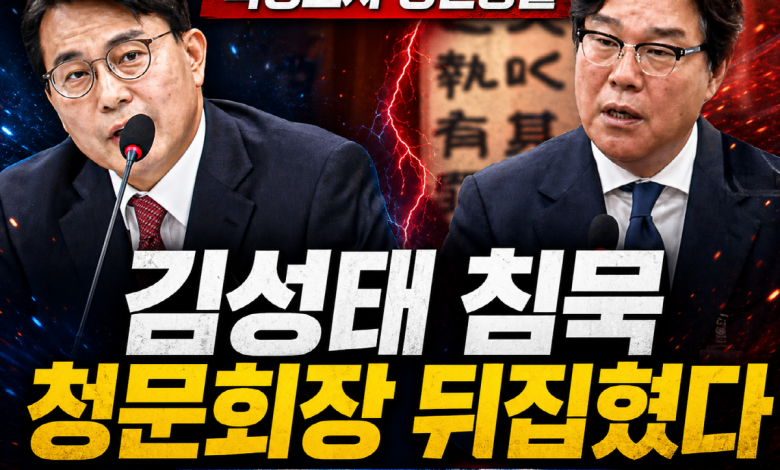 [청문회 역풍] 김성태는 입을 닫았고, 윤상현은 800만 달러를 다시 꺼냈다