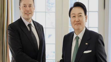 일론 머스크와 윤석열 전 대통령의 과거 접촉, 한국어 게시물 리포스트 논란, 윤 복귀 기대 해석을 다룬 정치 기사 대표 이미지