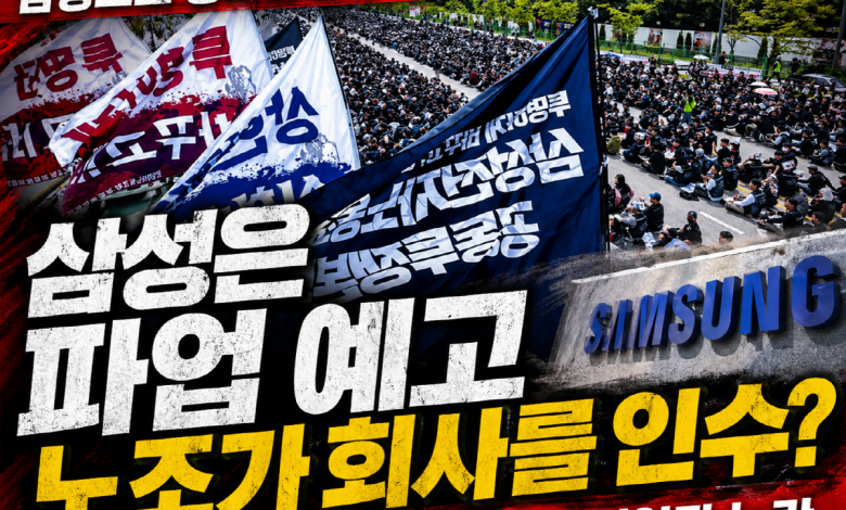 [노조공화국] 삼성은 파업 예고, 대통령은 ‘노동자 기업 인수’… 기업을 보는 시선이 흔들린다
