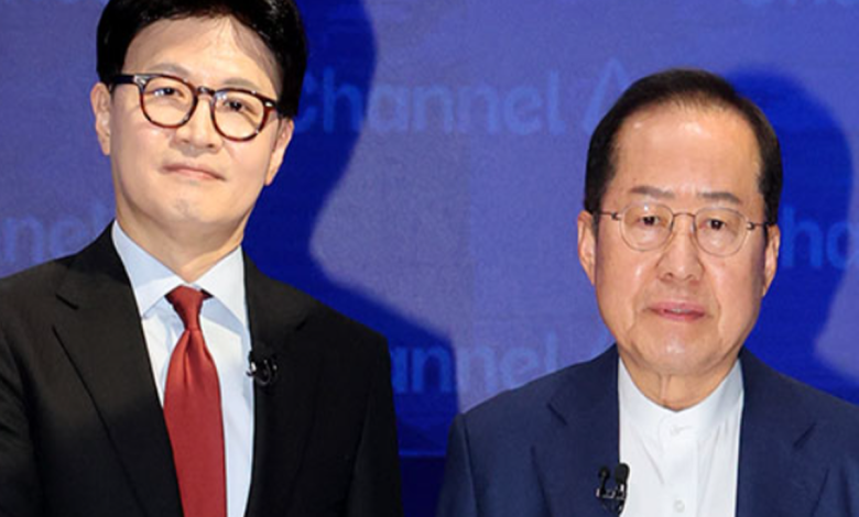 한동훈과 홍준표의 정면 충돌로 드러난 보수 진영 내분 장면