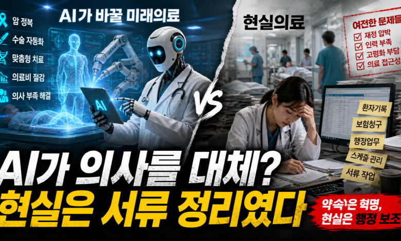 [AI 착시] ‘암 정복부터 수술까지’… 의료 AI, 약속은 혁명인데 현실은 행정 보조?