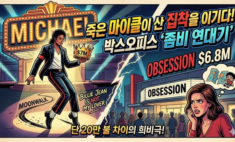 [영화 평론] 죽은 마이클이 산 집착을 이기다: 박스오피스 ‘좀비 연대기’