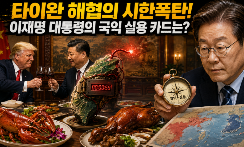 [동아시아 논단] 타이완 해협의 시한폭탄과 ‘국익 실용’의 정수: 미·중의 랍스터 만찬이 남긴 주권 방정식