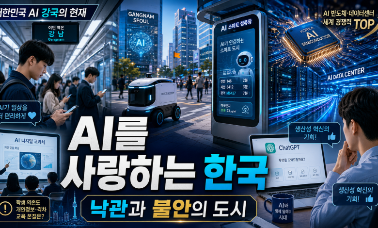 한국인은 왜 AI를 사랑하는가…AI 낙관주의와 한국 사회의 불안
