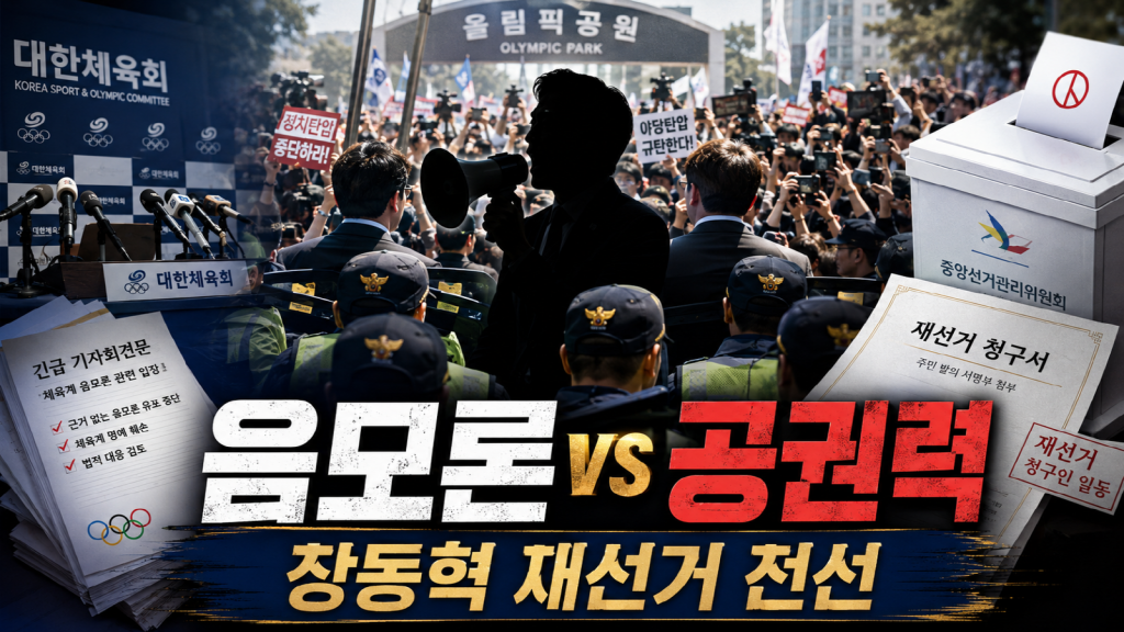올림픽공원 재선거 집회와 체육단체 공권력 요청, 장동혁 대표의 재선거 소청 전선을 상징하는 한국 정치 뉴스 썸네일