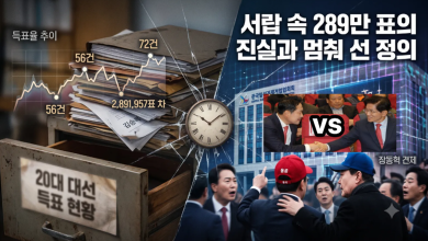 ‘김승복’의 김문수 고백과 289만 표의 셈법: 승복의 탈을 쓴 차기 대권의 정수리