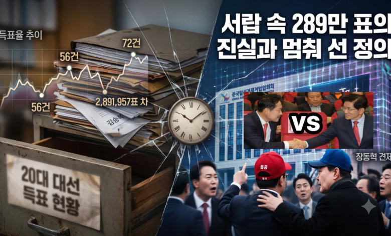 ‘김승복’의 김문수 고백과 289만 표의 셈법: 승복의 탈을 쓴 차기 대권의 정수리