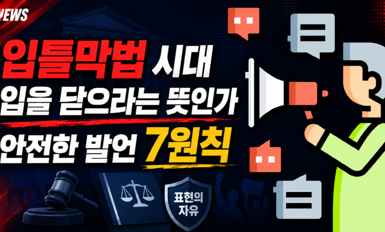 ‘7·7법’ 시행 첫날, 역풍은 시작됐다…美 국무부까지 우려한 ‘가짜뉴스 처벌’의 함정