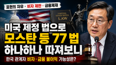 모스 탄이 뭘 그렇게 잘못했나?…미국 비자 제한·금융제재법으로 따져봤다